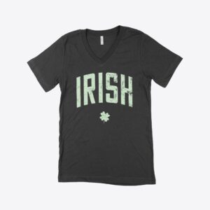 St. Patrick's Day V-Neck T-Shirt - [Brand Name] - Chic attire.