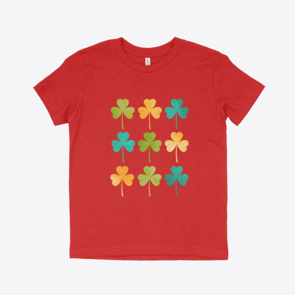 St. Patrick's Day Kids' T-Shirt - Spreading Irish cheer joyfully.