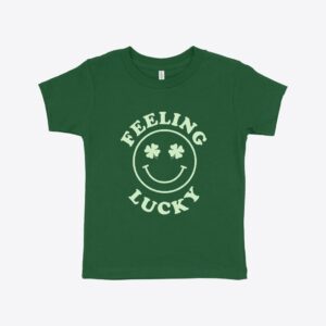 St. Patrick's Day party toddler t-shirt for festive celebrations.