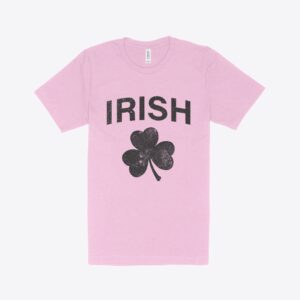 Heather T-Shirt with St. Patrick's Day design