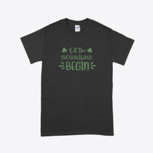 Classic Heavy Cotton T-Shirt for St. Patrick's Day festivities.