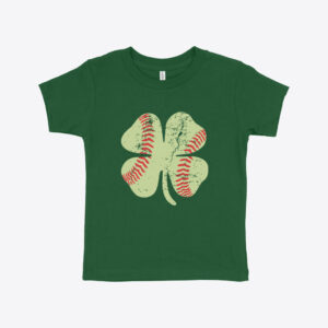 St. Patrick's Day Toddler T-Shirt: Green with playful design