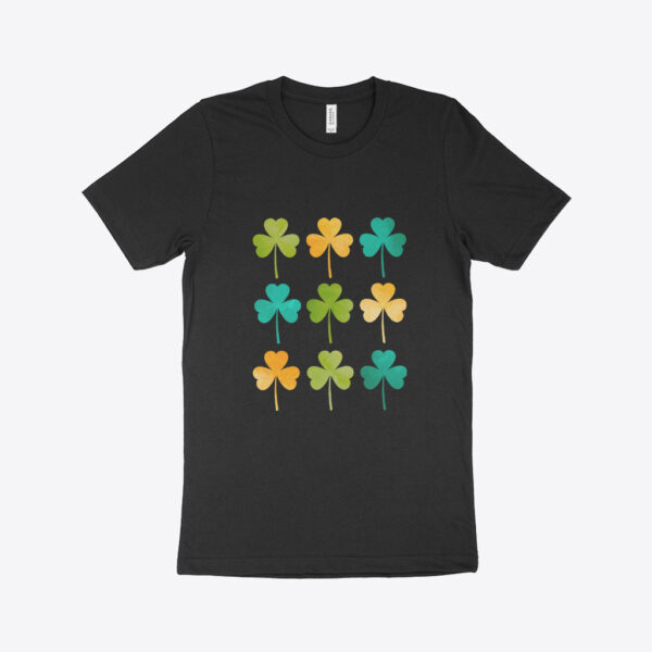 St. Patrick's Made in USA Day T-Shirt: Green with patriotic design