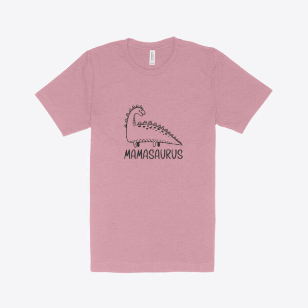 Mom Dinosaur Heather T-Shirt