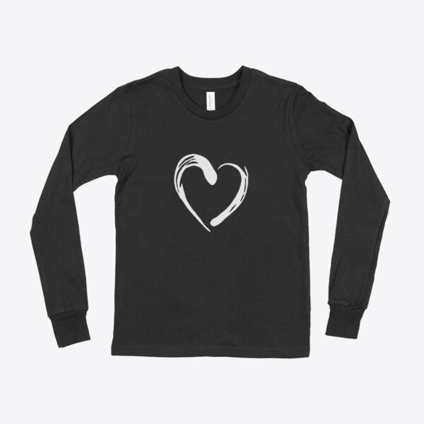 Kids' Jersey Long Sleeve Valentine T-Shirt