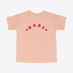 Little Girl Triblend Valentine Shirt