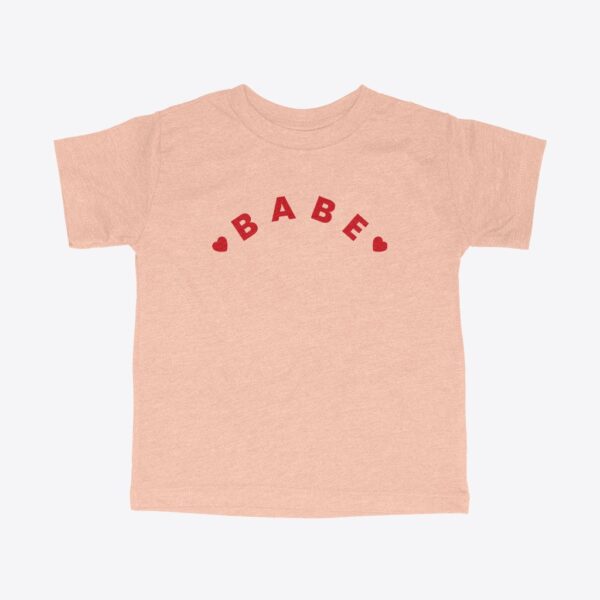 Little Girl Triblend Valentine Shirt