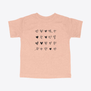 Soft, durable tee for toddlers' everyday adventures in comfort.