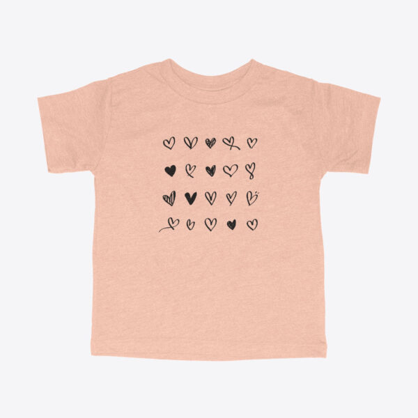 Soft, durable tee for toddlers' everyday adventures in comfort.