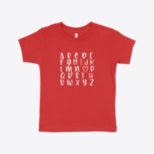 Valentine's Day Toddler T-Shirt - Adorable comfort for little ones.