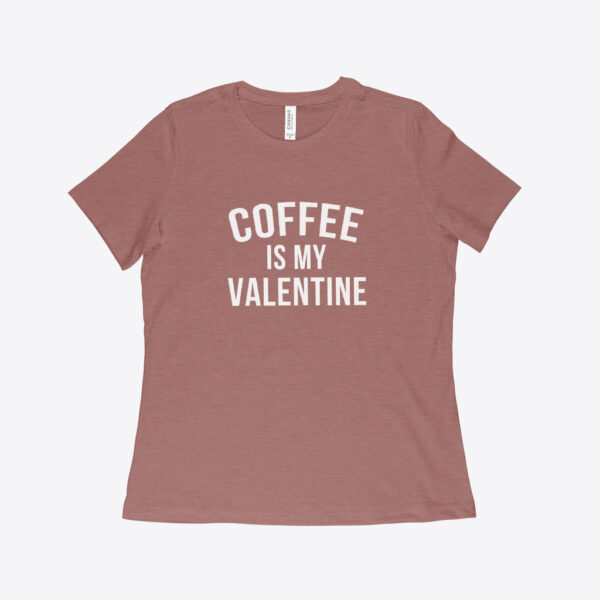 Women's Valentine's Day Heather T-Shirt - Warm affectionate fashion.