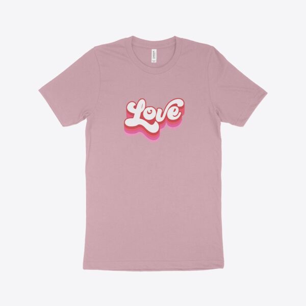 Women's Valentine Jersey T-Shirt - Sporty affectionate fashion.