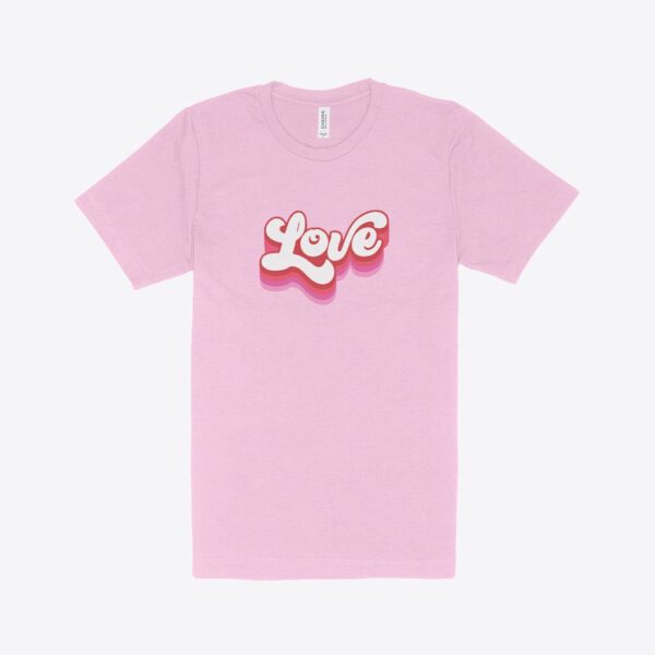 Women's Valentine Heather T-Shirt - Cozy affectionate fashion.