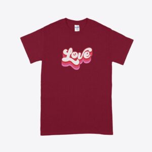 Women's Valentine Heavy Cotton T-Shirt - Soft, durable, perfect for love!