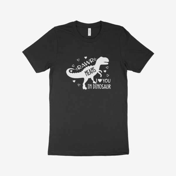 Dinosaur Valentine Shirt Made in USA