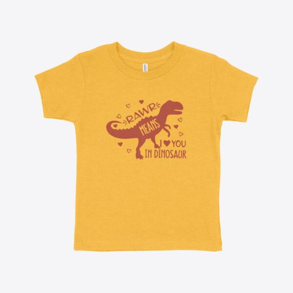 Toddler Dinosaur Valentine Shirt