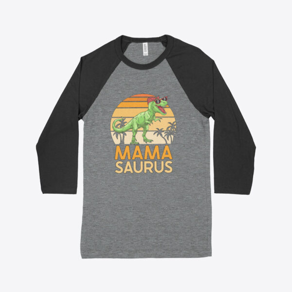 Baseball Dinosaur Mom Shirt