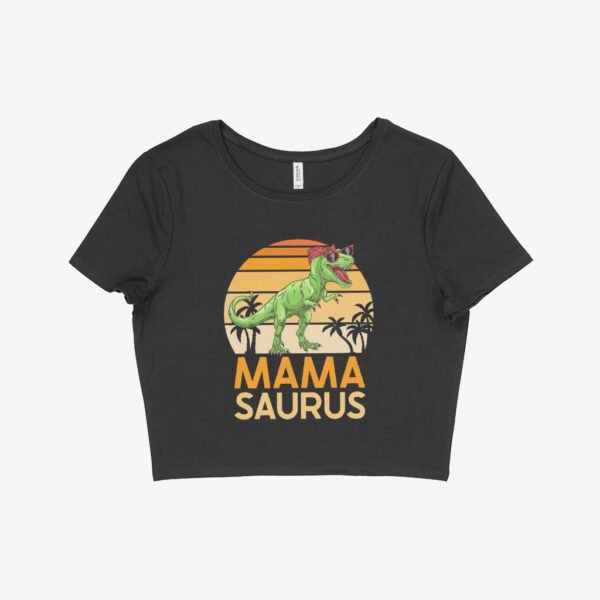 Cropped Dinosaur Mom Shirt