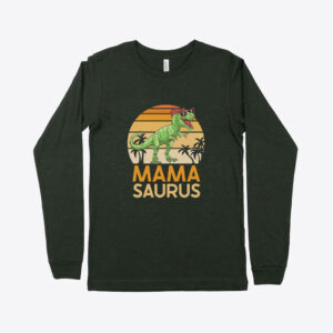 Long Sleeve Dinosaur Mom Shirt