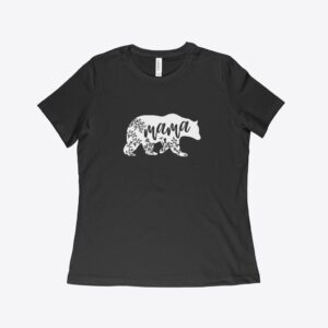 Mama Bear Women's Relaxed Jersey T-Shirt: Celebrate motherhood with this comfortable, empowering T-Shirt