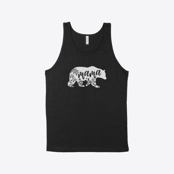 Mama Bear Women's Jersey Tank: Comfortable and Chic Apparel Choice.