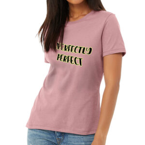 Imperfectly Perfect Women's Cool T-Shirt with empowering message.