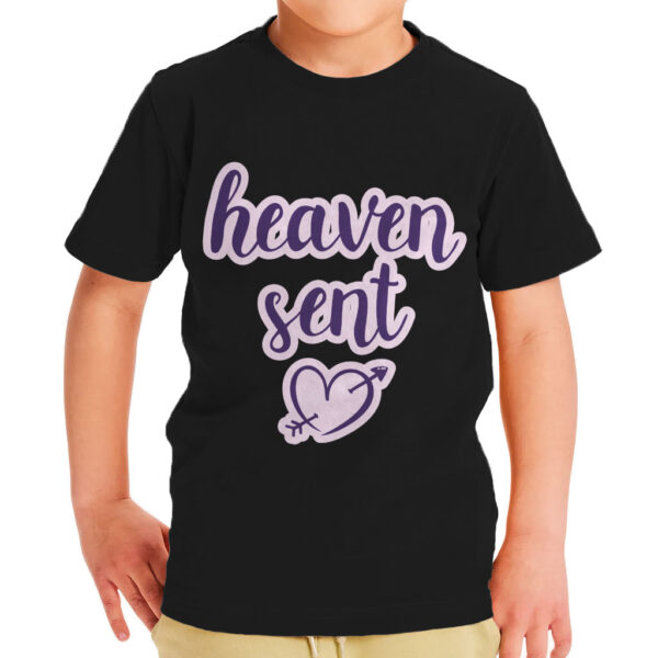 Heaven Sent" toddler t-shirt, perfect for everyday adventures.