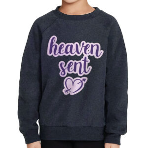 Soft, cozy, and adorable: Heaven Sent Toddler Raglan Sweatshirt.