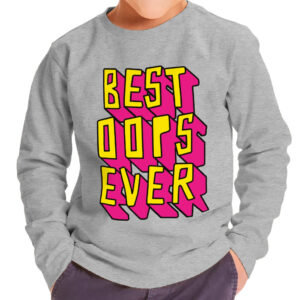 Adorable toddler in Best Oops Ever Toddler Long Sleeve T-Shirt.