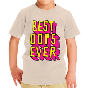 Adorable toddler in Best Oops Ever Printed Toddler T-Shirt.