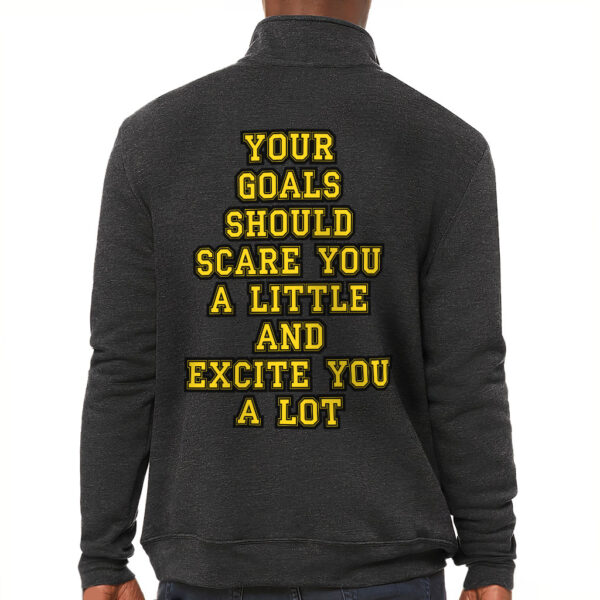 Inspiration meets comfort in our Motivational Quote Graphic Pullover.