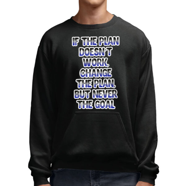 Motivational Quote Crewneck Sweatshirt - Inspiring Apparel for Confident Style