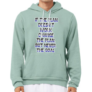 Motivational Quote Sponge Fleece Hoodie - Inspirational Comfort Wear