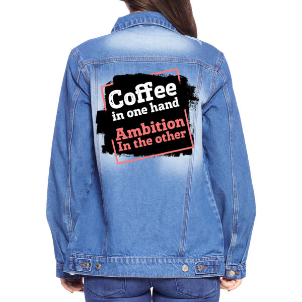 Funny Saying Women's Casual Denim Jacket - Stylish Humor Apparel