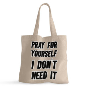 Image depicting Cool Design Small Quote Tote Bag.