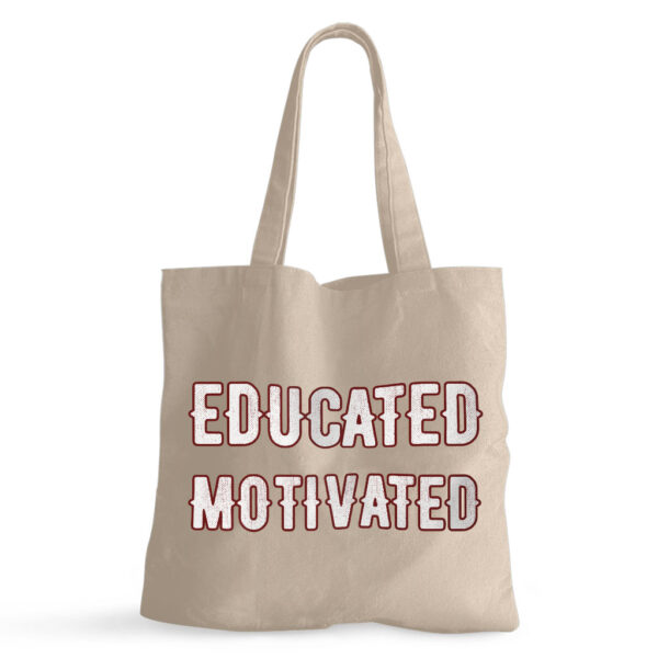 Image depicting Cool Design Small Quote Tote Bag.