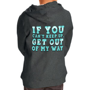 Image depicting Cool Quote Toddler Full-Zip Trendy Hoodie.