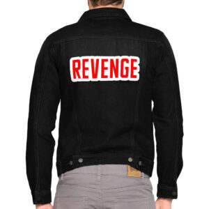 Revenge Dark Washed Men's Denim Jacket.