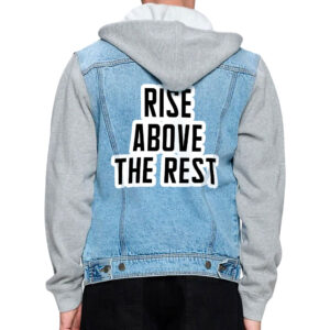 Rise Above the Rest Men's Denim Jacket.