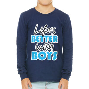 Funny Printed Kids' Long Sleeve T-Shirt.