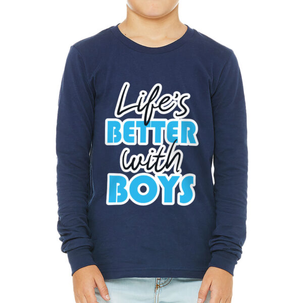 Funny Printed Kids' Long Sleeve T-Shirt.