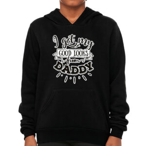 Kids' fleece hoodie with cool printed funny designs.