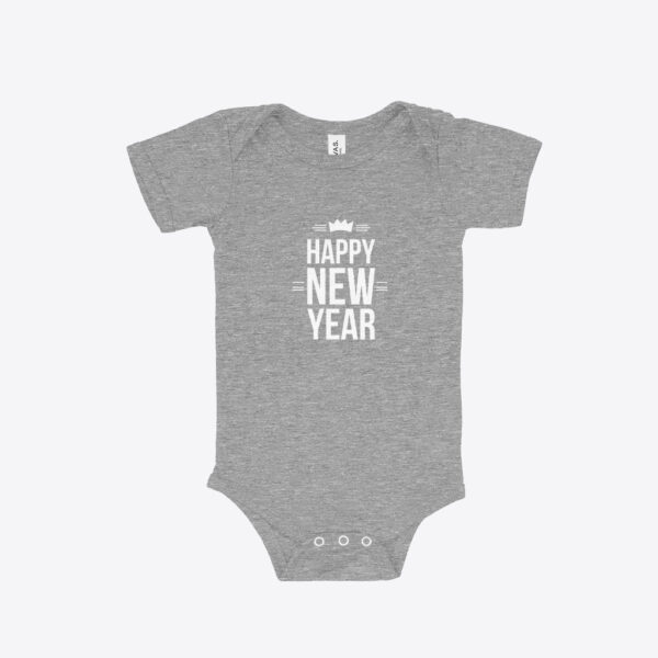 Happy New Year Baby Triblend One Piece