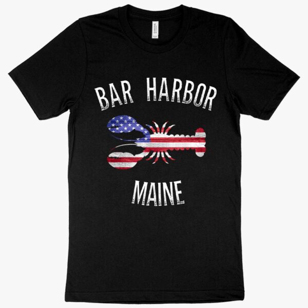 Bar Harbor Cool Clothing T-Shirt featuring coastal Maine design