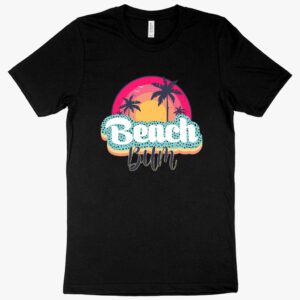 Unique Clothes Beach Bum T-Shirt featuring beach-inspired design