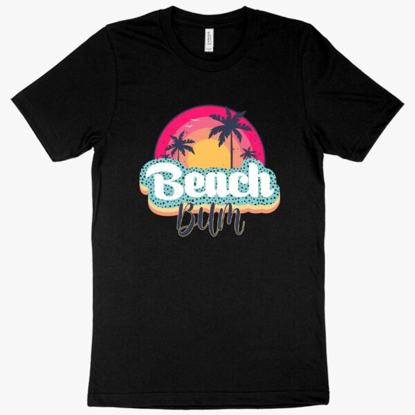 Unique Clothes Beach Bum T-Shirt featuring beach-inspired design