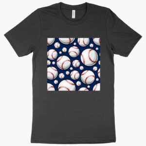 Baseball Graphic Printed Baseball T-Shirts featuring baseball design