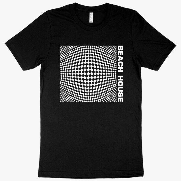 Band Beach House Merchandise T-Shirt featuring band logo design