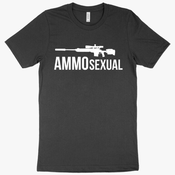 Gun Style Ammosexual T-Shirt featuring firearm-themed design