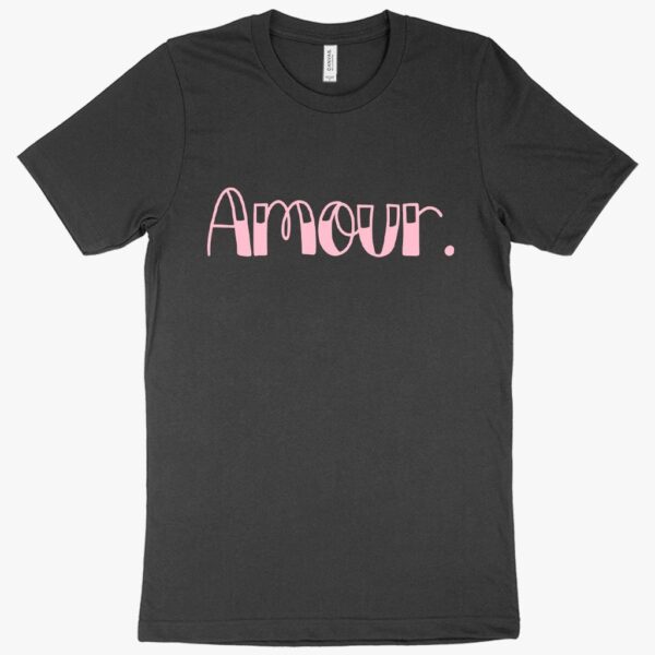 Love with Amour T-Shirt featuring romantic design